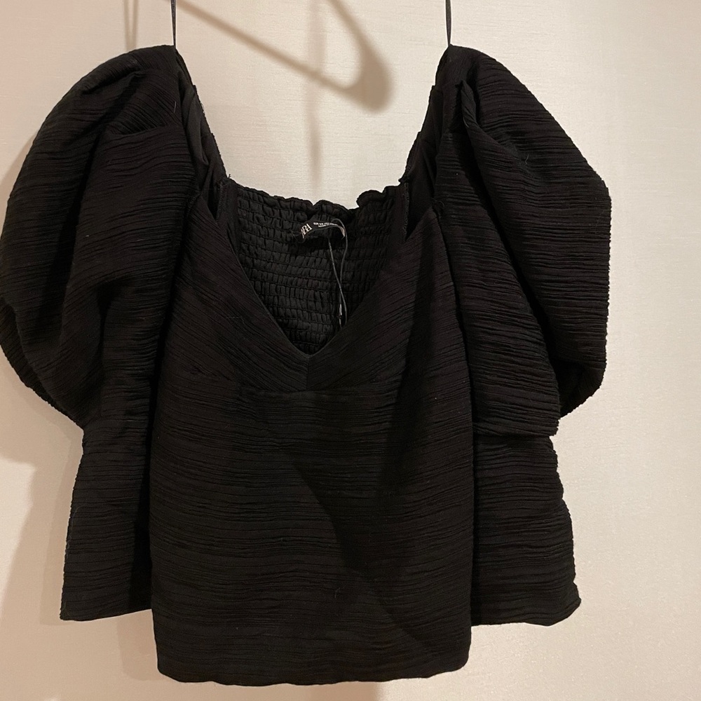 Cute black blouse